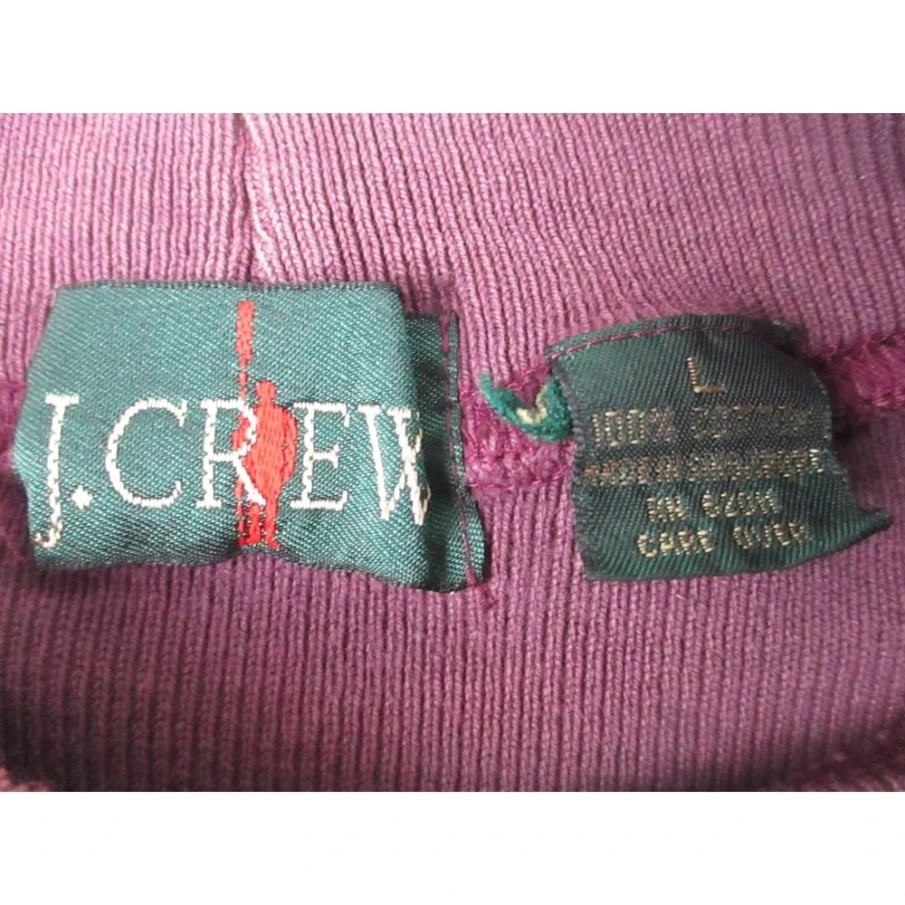 J Crew Oarsman Sweater Mens Large‎ Mock Neck Long Sleeve Pullover Casual